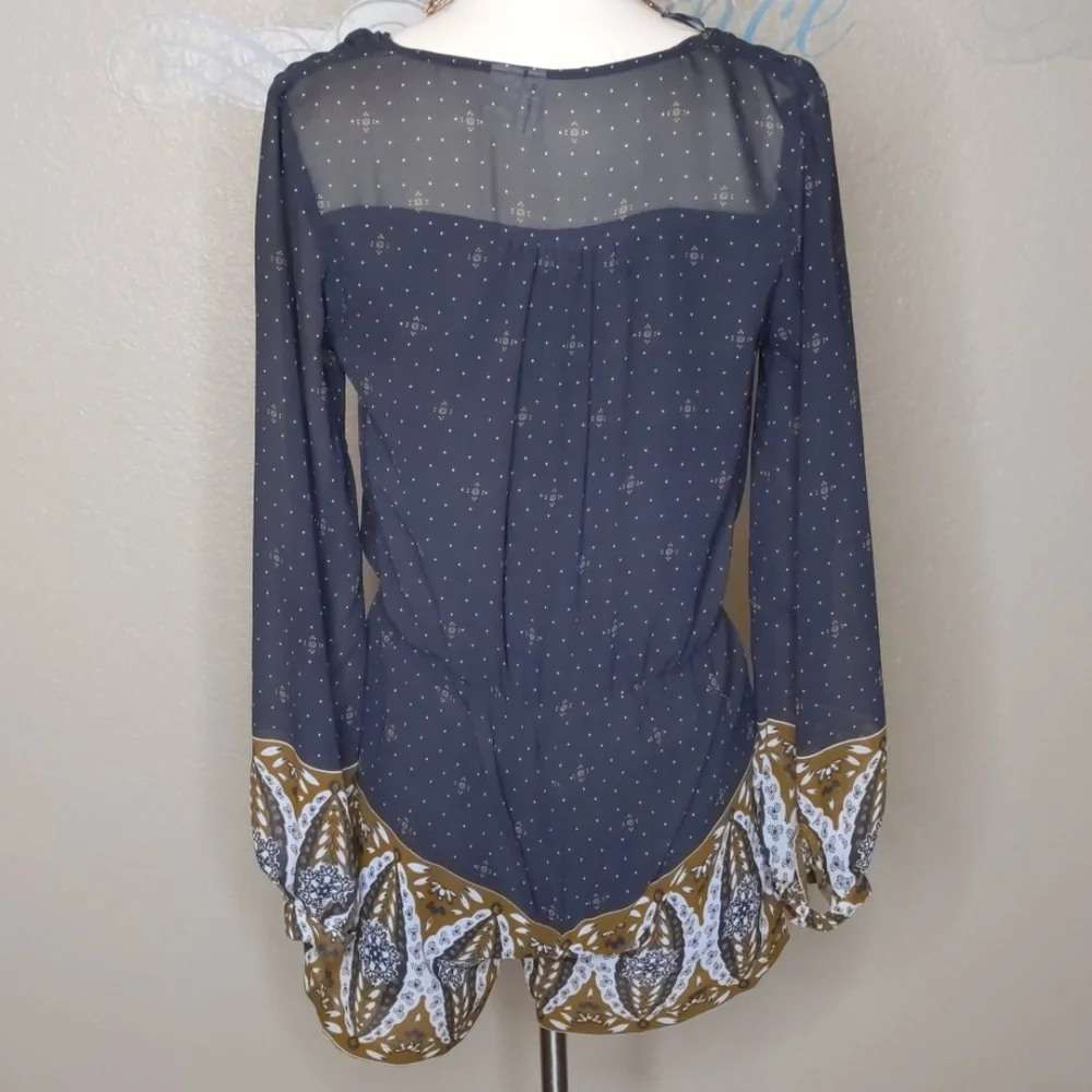 Japna Romper Black with Print Size Small